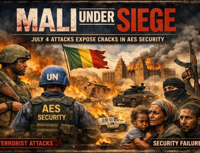 Mali Under Siege: July 4 Attacks Expose Cracks in AES Security
