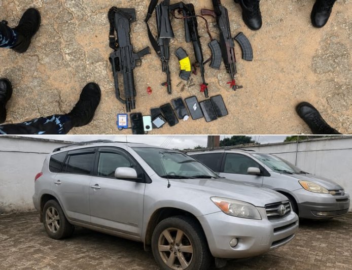 Anambra's Joint Security operatives Bust 9-man Robbery Gang
